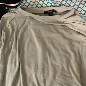 forever 21 light green sweater